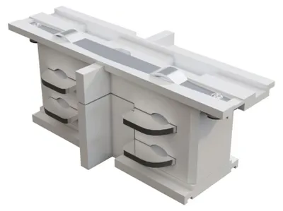 Immagine prodotto di Connettore 2 Binari Plastica Colore Bianco