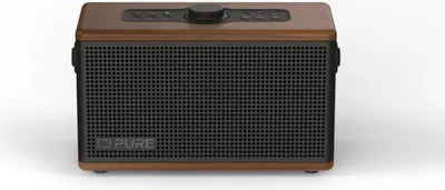 Produktbild von Pure Classic Aura, 2-Wege, 40 W, Verkabelt & Kabellos, Tragbarer Stereo-Lautsprecher, Braun, Walnuss, Rechteck