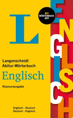 Image de Langenscheidt Abitur-Wörterbuch Englisch Klausurausgabe