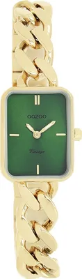 Produktbild von Oozoo Armbanduhr gold Metall Vintage Series Damen Analog-Quarzuhr UOC20364