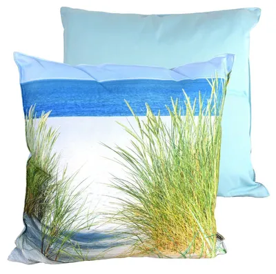 Produktbild von Dekokissen 45x45cm Stuhlkissen wasserabweisend 6 Küstenmotive