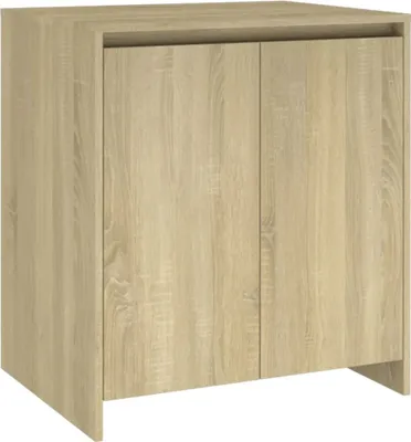 Image de Buffet en panneau de particules 70 x 73,5 x 40 cm Chêne Sonoma