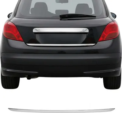 Image de Garniture de Hayon Coffre pour Peugeot 308 2007-2015 acier inox