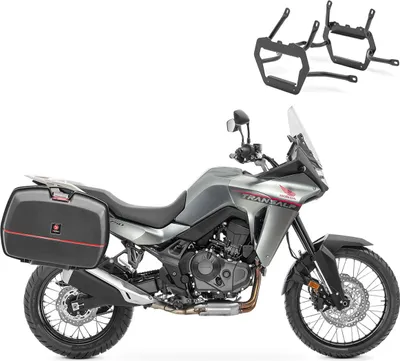 Immagine prodotto di Valigie laterali + portapacchi per Honda Transalp XL 750 23-25 TB8S