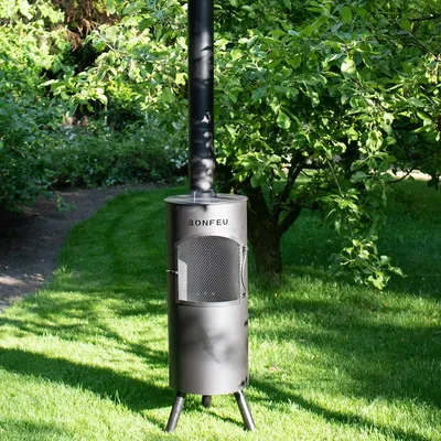 Produktbild von BonFeu Gartenöfen BONTINO - Ø 35 cm x H 164 cm