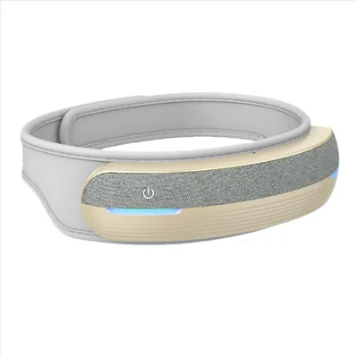 Image de INF Masseur Oculaire Gris Pression d'Air, Chaleur, Vibration, Musique Bluetooth