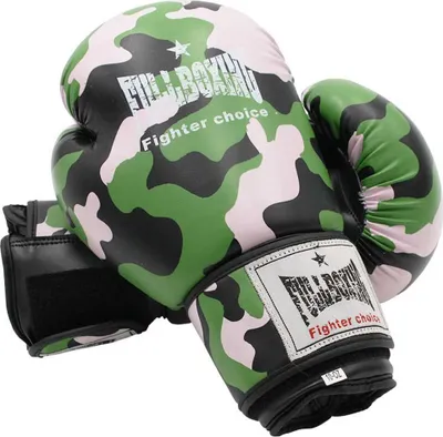 Produktbild von Softee Camo Kampfhandschuhe Grün 12 oz Grün 12 oz