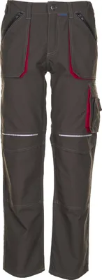 Produktbild von Größe 48 Herren Planam Basalt Bundhose oliv rot Modell 2823