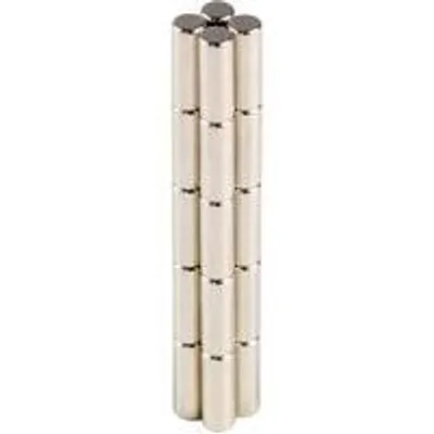 Image de Aimants néodyme puissants 3 x 8 mm pour tableaux blancs et réfrigérateurs
