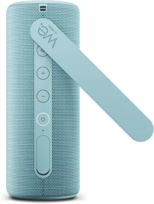 Produktbild von We.HEAR 1 Aqua Blue, Bluetooth-Lautsprecher, 40W, wasserfest, tragbar, wiederaufladbar, 14h lange Akkulaufzeit, für den Außen- und Innenbereich