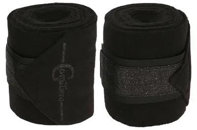Produktbild von Covalliero Fleecebandagen Empara 4er Set Black