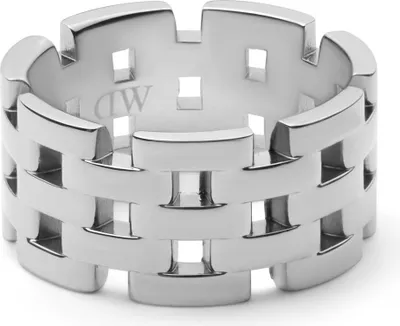 Image de Bagues Daniel Wellington Argent 10 Collection Link Jewelry - femme