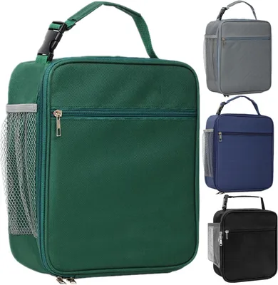 Produktbild von Lunchtasche isoliert, wasserdicht, faltbar, für Schule