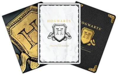 Produktbild von Harry Potter Notizbücher 3er-Pack Hogwarts