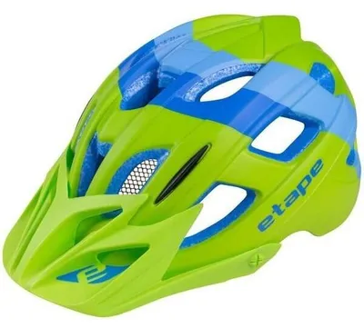 Obrázek produktu pro Dětská cyklistická helma Etape Hero modrá-zelená, XS-S