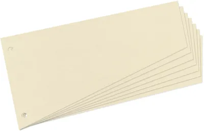 Produktbild von Trapeztrennstreifen 230x120mm 190g/qm chamois Packung mit 44 Stück