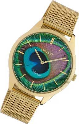 Produktbild von Oozoo Armbanduhr gold Edelstahl C10251 Vintage Series Damen Analog-Uhr UOC10251