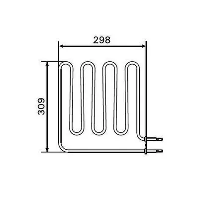Immagine prodotto di Elementi riscaldanti Harvia - SPZSB-226 (2 kW) (Vecchio codice articolo ZSB-226)