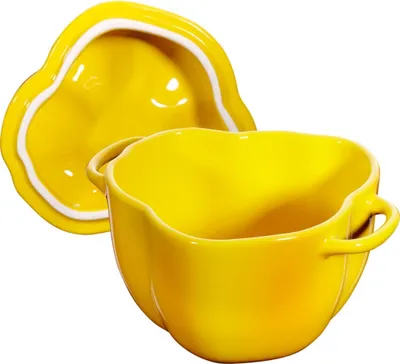 Obrázok produktu pre Special Cocotte 045 L Žltá Kokilka keramická miska na pečenie s pokrievkou