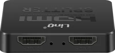 Immagine prodotto di LinQ, splitter HDMI 4K Ultra HD per 2 schermi, nero