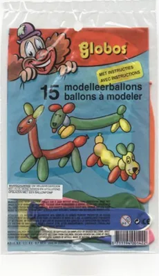 Produktbild von Globos Modellierballons Beutel mit 15 Stück