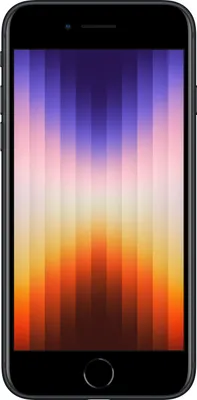 Produktbild von Apple iPhone SE, 11,9 cm (4.7"), 1334 x 750 Pixel, 64 GB, 12 MP, iOS 17, Schwarz
