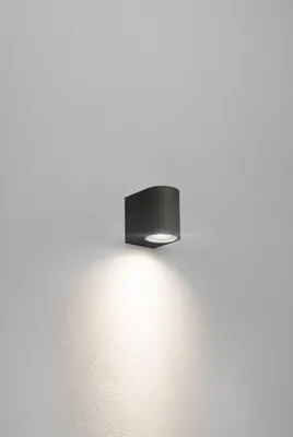 Productafbeelding van CENTURY AXO GU10 buitenwandlamp, zwart