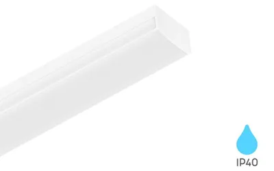 Productafbeelding van Braytron LED-lichtbalk, 60 cm, 18W, neutraal wit, 4000K, 2160 lm, wit, kunststof, IP40