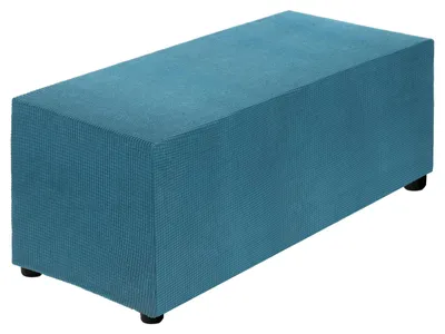 Stretch-Hockerbezug, rechteckig, 130-160 cm, X-Large