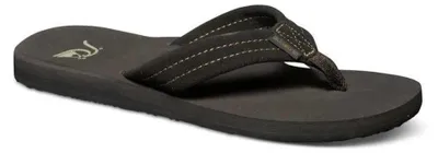 Produktbild von Quiksilver Carver Suede Flip-flops Schwarz EU 47 Mann Schwarz EU 47