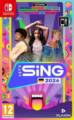 Produktbild von Lets Sing 2026 mit deutschen Hits [ohne Mics] (Switch)