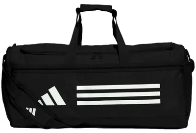 Produktbild von Adidas Essentials Training (Medium) Sporttasche Mit Seitlichen Nassfächern - Schwarz / Weiß | Größe: UNI