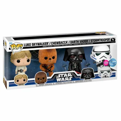 Immagine prodotto di Pacchetto POP 4 figure Star Wars New Classics Esclusivo
