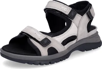 Produktbild von Waldläufer Damen Trekkingsandale Sora grau schwarz 8,5