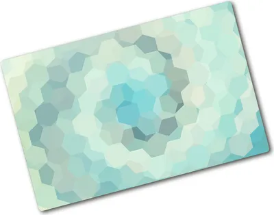 Produktbild von Tulup Glas Herdabdeckplatte - 80x52 cm - Glaskeramikkochfeld-Abdeckung Spritzschutz Glasabdeckplatte - Einteilig - Kunst: Modern & Klassisch - Abstrakt - Blau