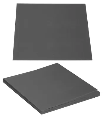 10 Spannplatten 12x12x0,04 Zoll schwarz für Buchbinderei