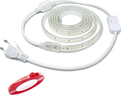 Zdjęcie produktu dla Taśma LED 3000 K ciepła biel 20 m wodoodporna taśma świetlna Q.Laomi IP65 do oświetlenia ogrodu tarasu i wnętrz
