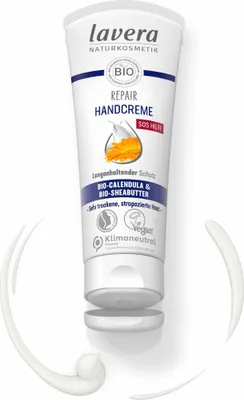 Productafbeelding van Lavera, handcrème met calendula en sheaboter, 75 ml