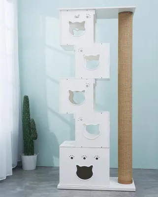 Produktbild von CatS Design Kratzbaum Multi Katzenbaum xxl große Katzen stabil D5a