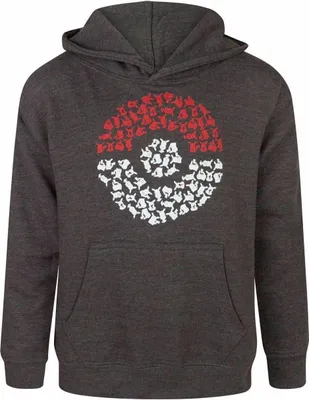 Obrázek produktu pro Pokemon - Chlapecká mikina s kapucí NS7526 (116) (Grey)
