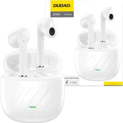Immagine prodotto di Dudao U14+ Cuffie in-ear senza fili TWS Bluetooth 5.3 - Bianco