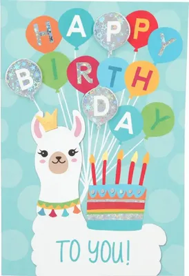 Produktbild von Depesche Zahlenkarte 1 Stück, Glückwunschkarte-Happy Birthday to you!
