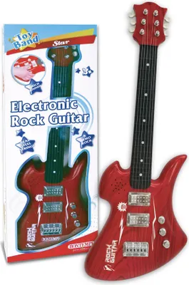 Zdjęcie produktu dla Bontempi Gitara rockowa czerwona 244815