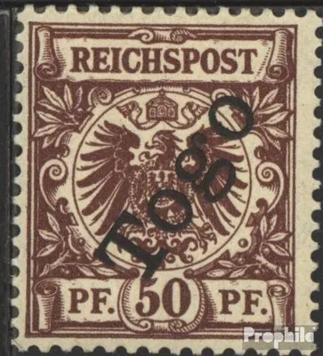 Produktbild von Briefmarken Togo (Dt. Kolonie) 1897 Mi 6 gestempelt Aufdruckausgabe