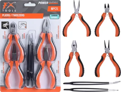 Produktbild von Zangen- und Pinzettenset 6-teilig