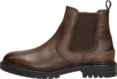 Productafbeelding van SUB55 Utha  Enkellaarzen - cognac - Maat 41