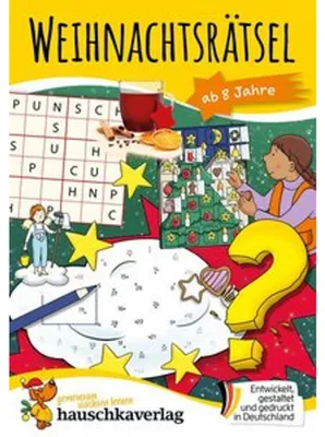 Produktbild von Weihnachtsrätsel - Rätselblock ab 8 Jahre