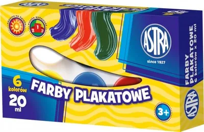 Obrázek produktu pro Plaktov barvy 6 barev - 20ml ASTRA