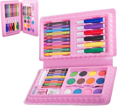 Produktbild von Verk 18245_R Kunstmalset 42-tlg. rosa