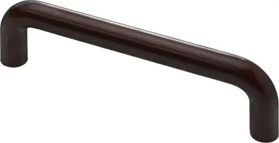 Produktbild von Hettich Möbelgriff Kunststoff braun 10,0 x 105,0 x 28,0 mm - 1 Stück